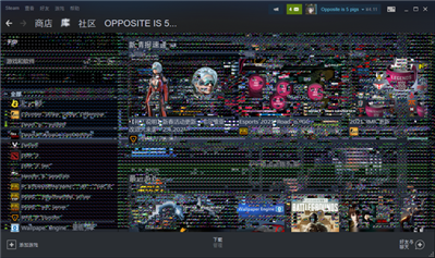 steam界面花屏,，其他游戲都沒事