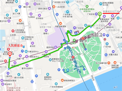 越秀區(qū)泰康城廣場屬哪個街道