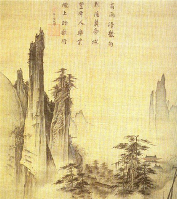 二、《溪山行旅圖》與《踏歌圖》分別屬于什么年代,？請具體分析原因,。