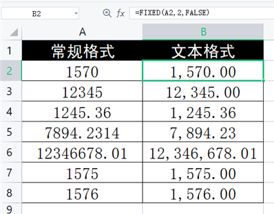 比如數(shù)值1,570.00，如何讓它變成文本格式呢,？單個(gè)好處理,，多的話就不通了，求幫助~~