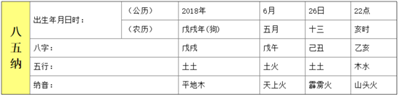 2018年6月26日晚22點(diǎn)58出生男孩五行,，爸爸90年的馬,，媽媽91年的羊