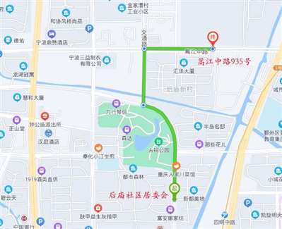 寧波市嵩江中路935號屬于什么居委會