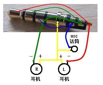 耳機上的麥克風怎么接線?