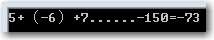 如何用C++計(jì)算5+（-6）+7......+150的總值