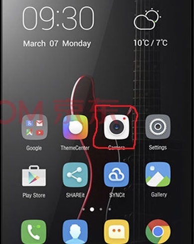 LenovoA3910t30照相功能怎么用