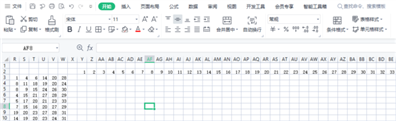 如何用公式將R,、S,、、T,、U,、V、W列的數(shù)據(jù)分別放入1~33對(duì)應(yīng)的序號(hào)列