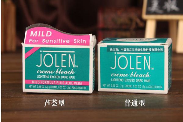 jolen漂眉膏有副作用嗎